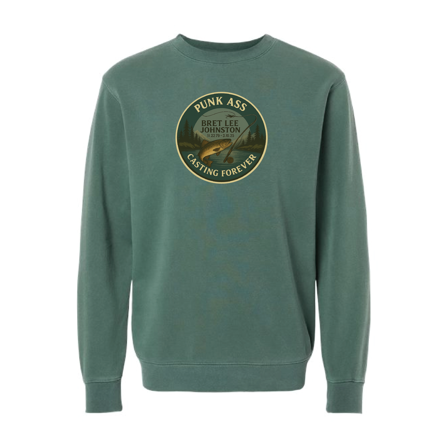 CREWNECKS - Casting Forever Badge (Dark)