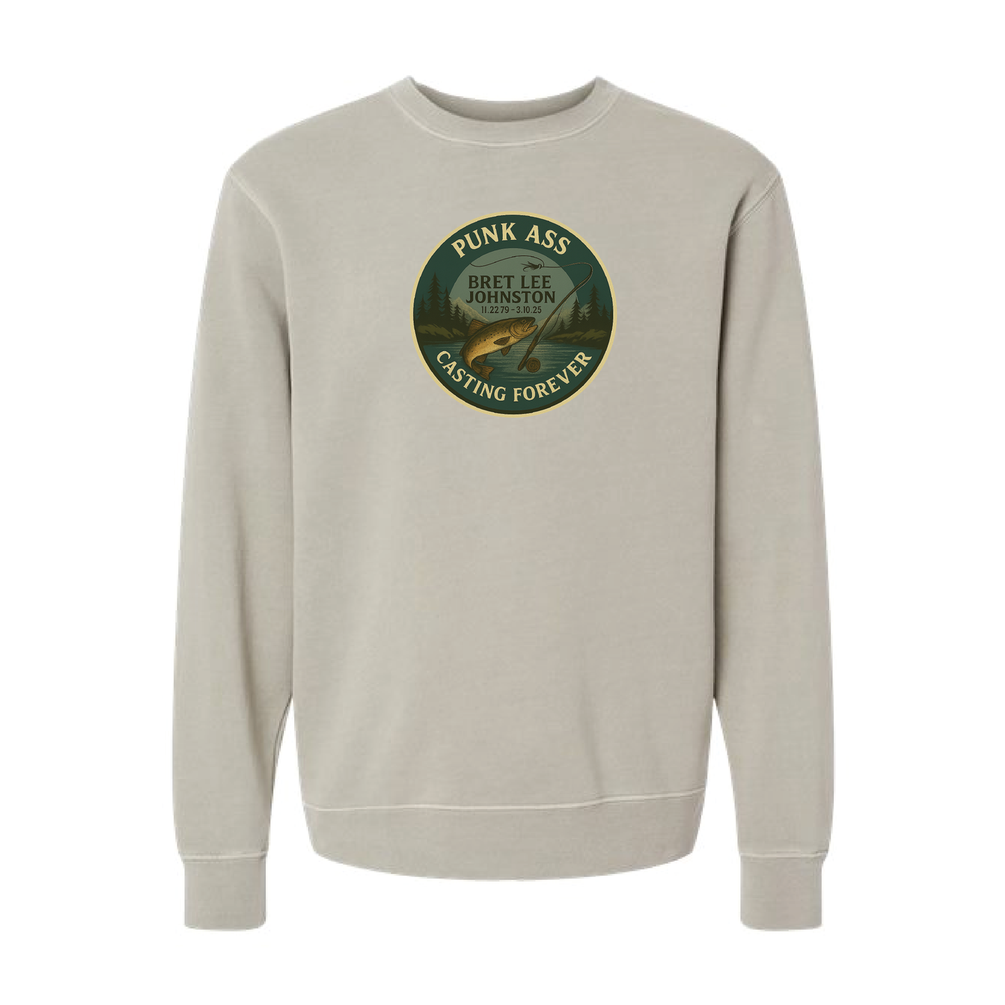 CREWNECKS - Casting Forever Badge (Dark)