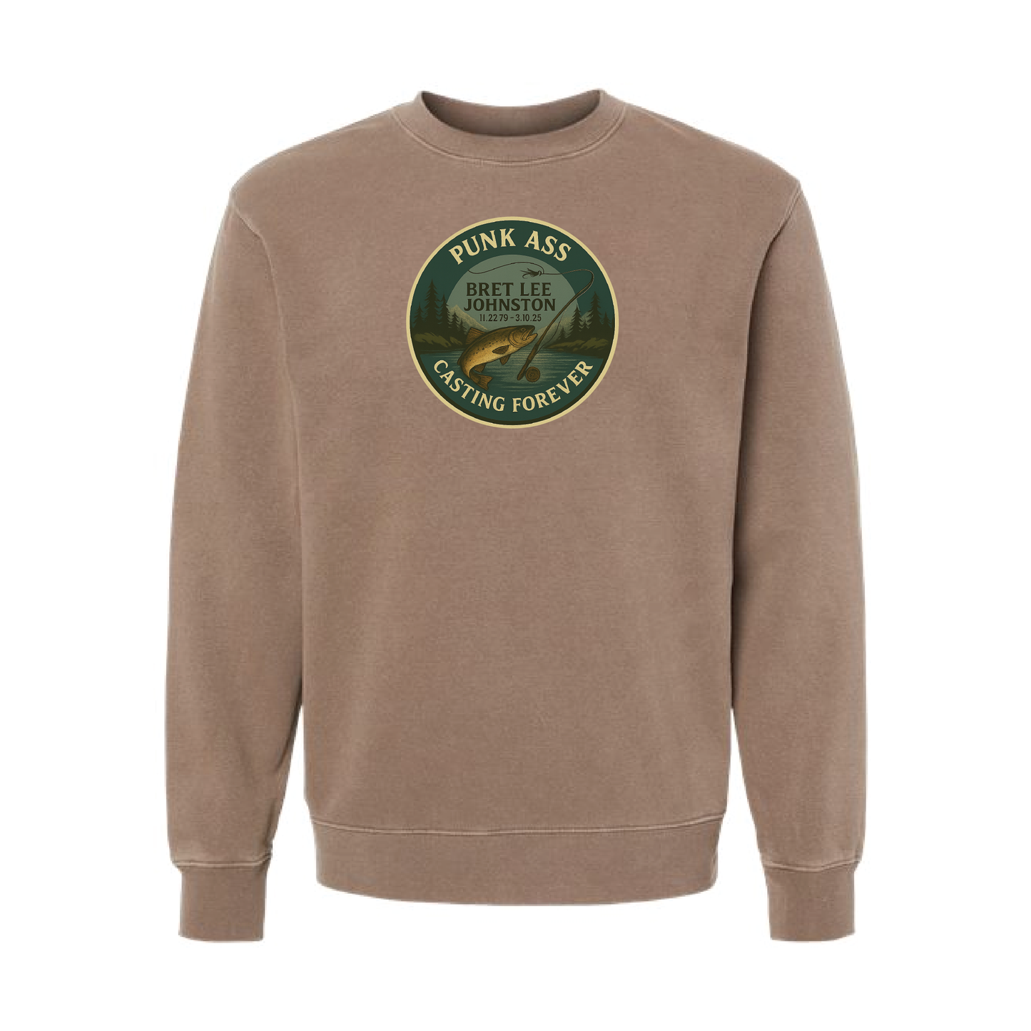 CREWNECKS - Casting Forever Badge (Dark)