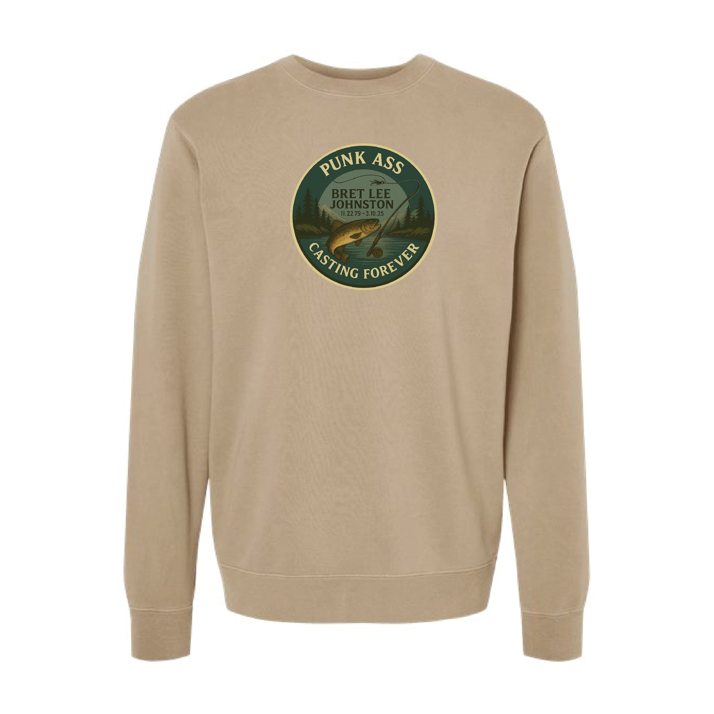 CREWNECKS - Casting Forever Badge (Dark)