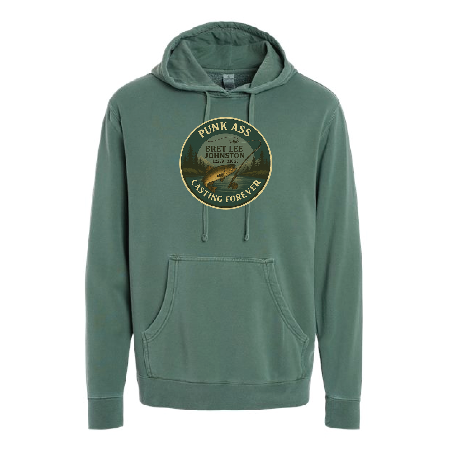 HOODIES - Casting Forever Badge (Dark)