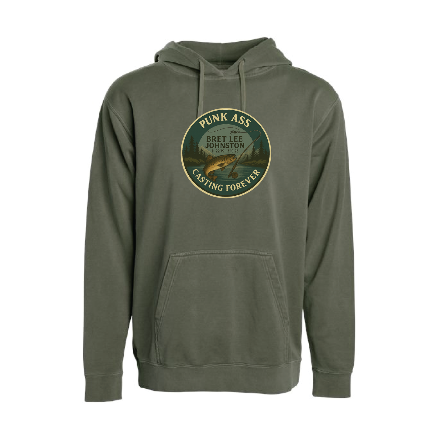 HOODIES - Casting Forever Badge (Dark)