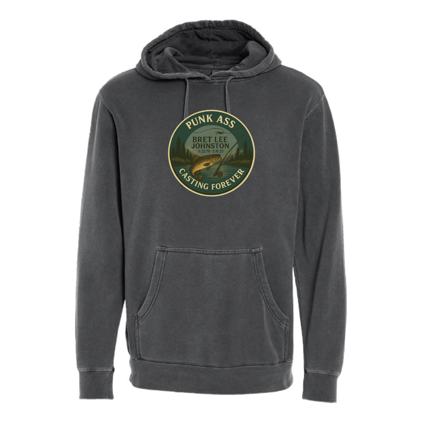 HOODIES - Casting Forever Badge (Dark)
