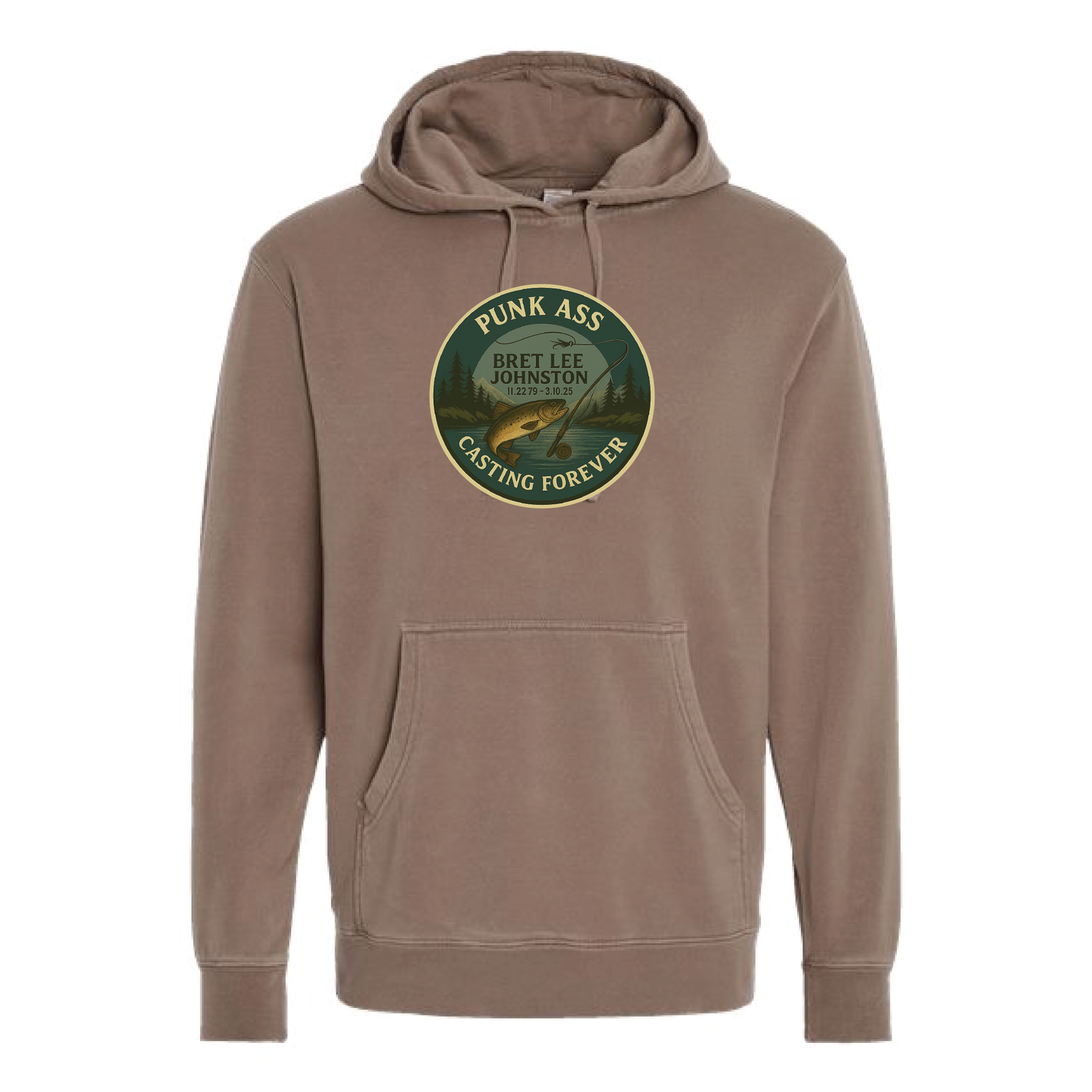 HOODIES - Casting Forever Badge (Dark)