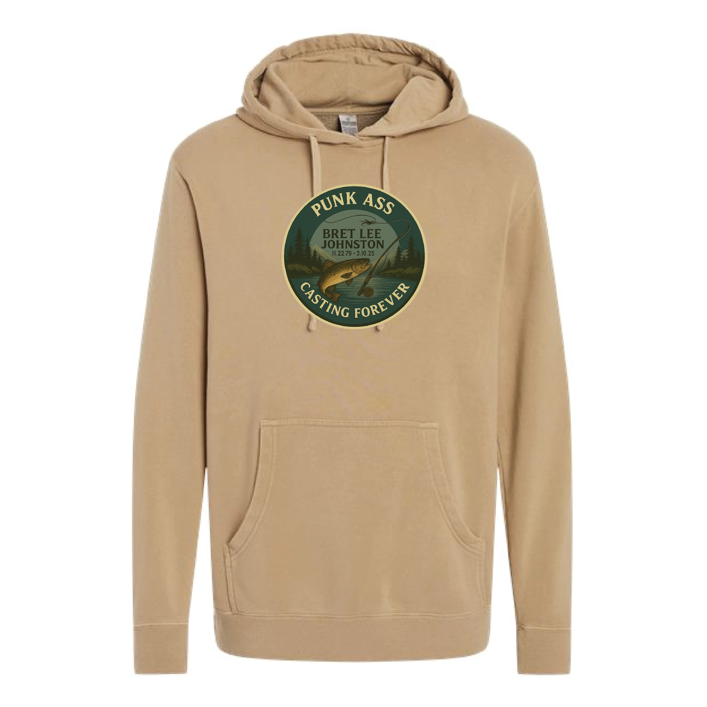 HOODIES - Casting Forever Badge (Dark)