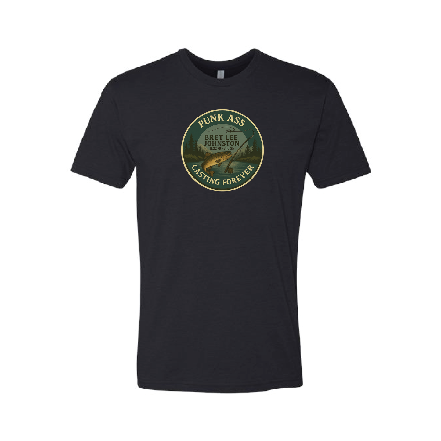 TEES - Casting Forever Badge (Dark)