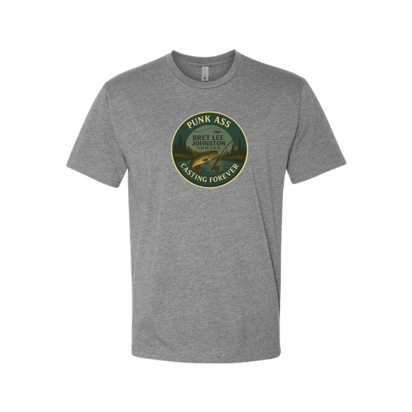 TEES - Casting Forever Badge (Dark)