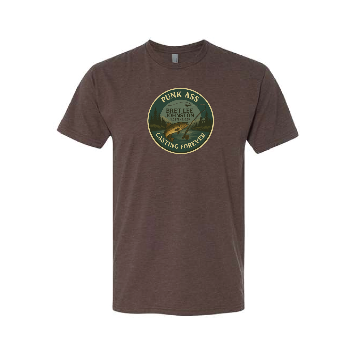 TEES - Casting Forever Badge (Dark)