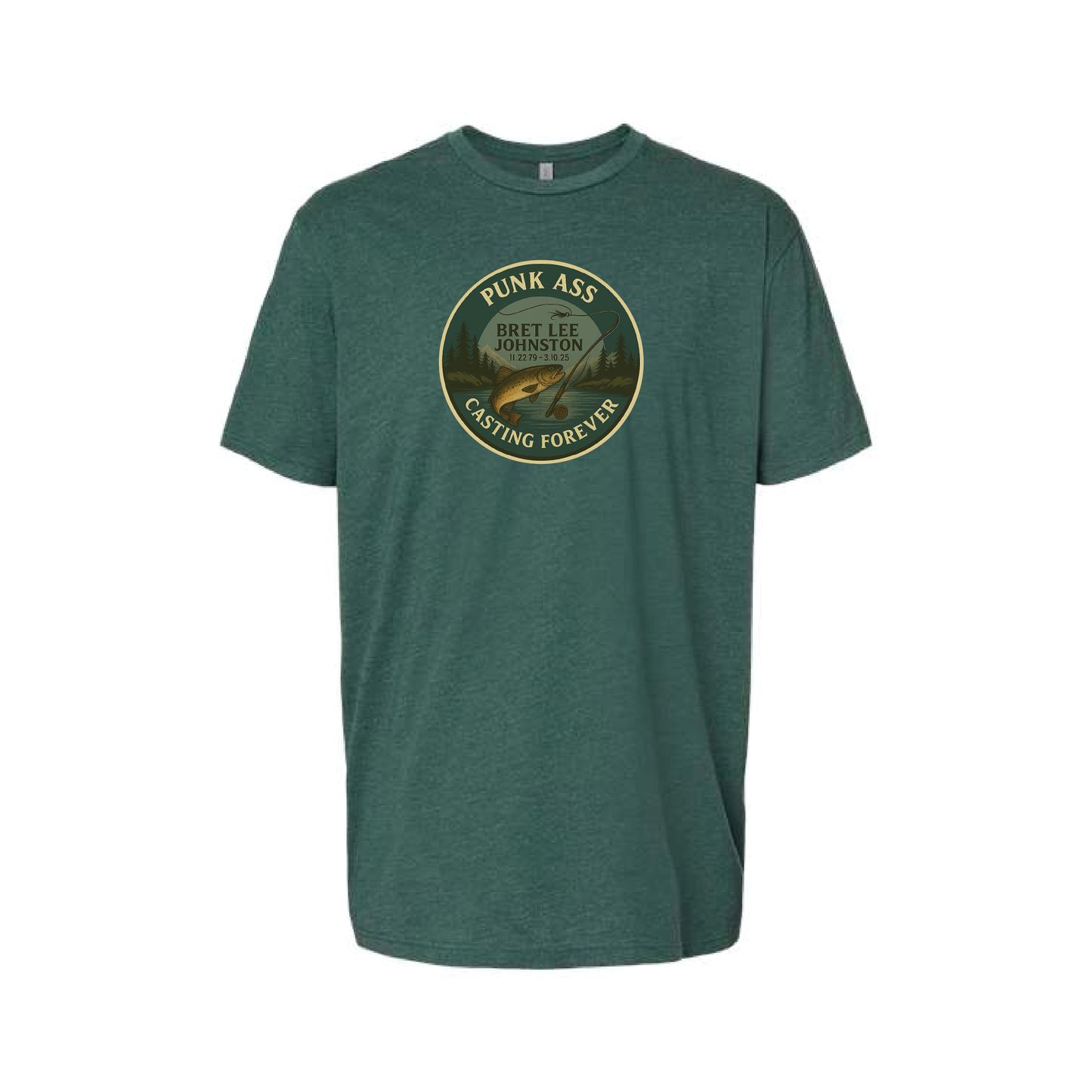 TEES - Casting Forever Badge (Dark)