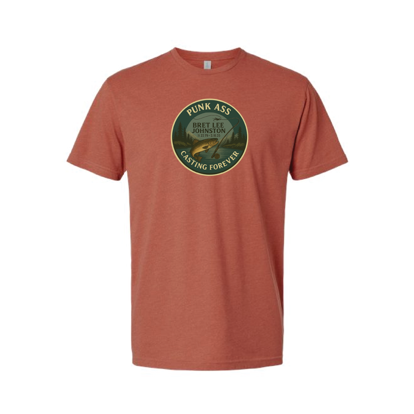 TEES - Casting Forever Badge (Dark)
