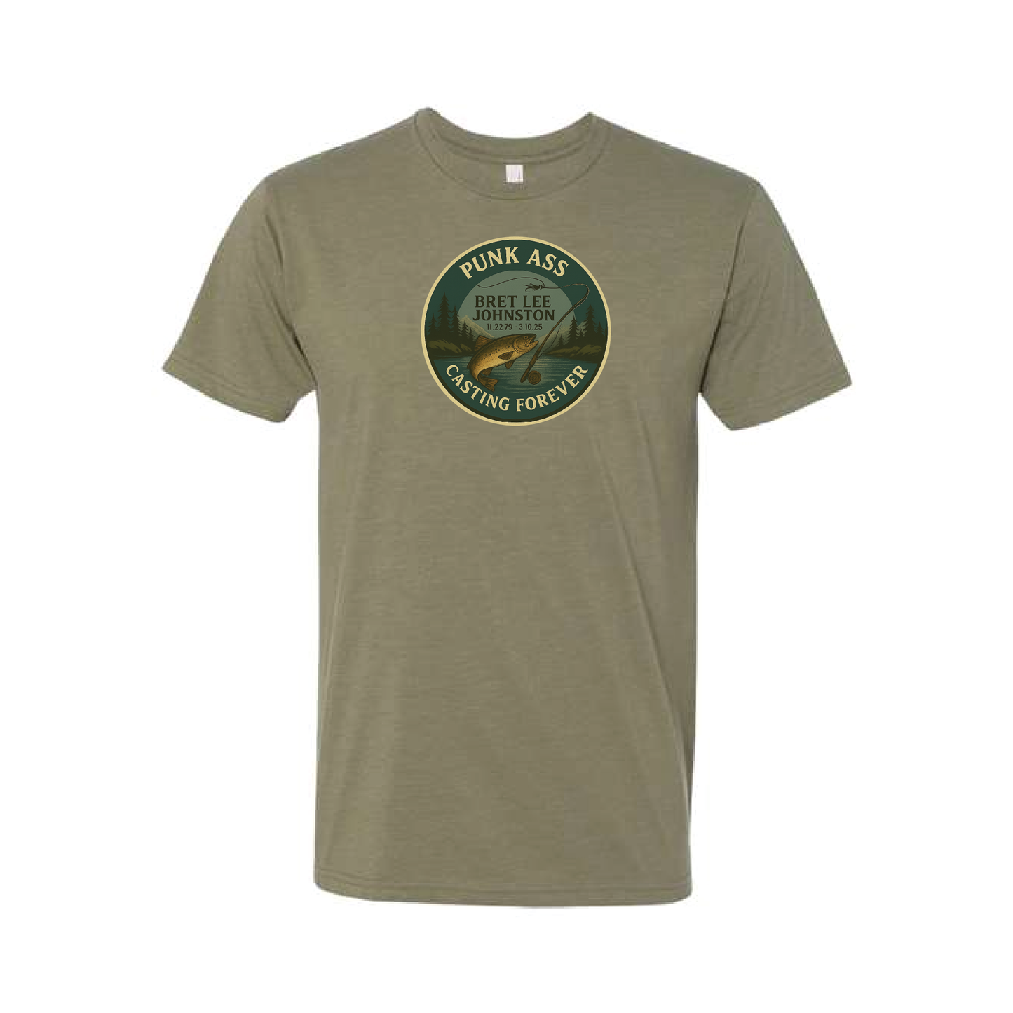 TEES - Casting Forever Badge (Dark)