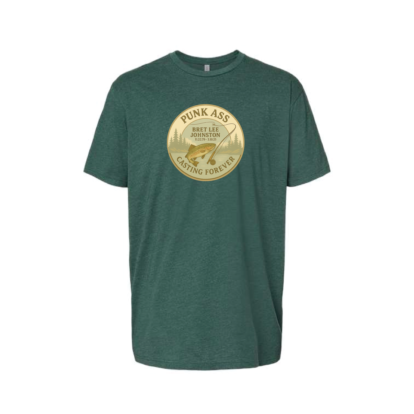 TEES - Casting Forever Badge (Light)