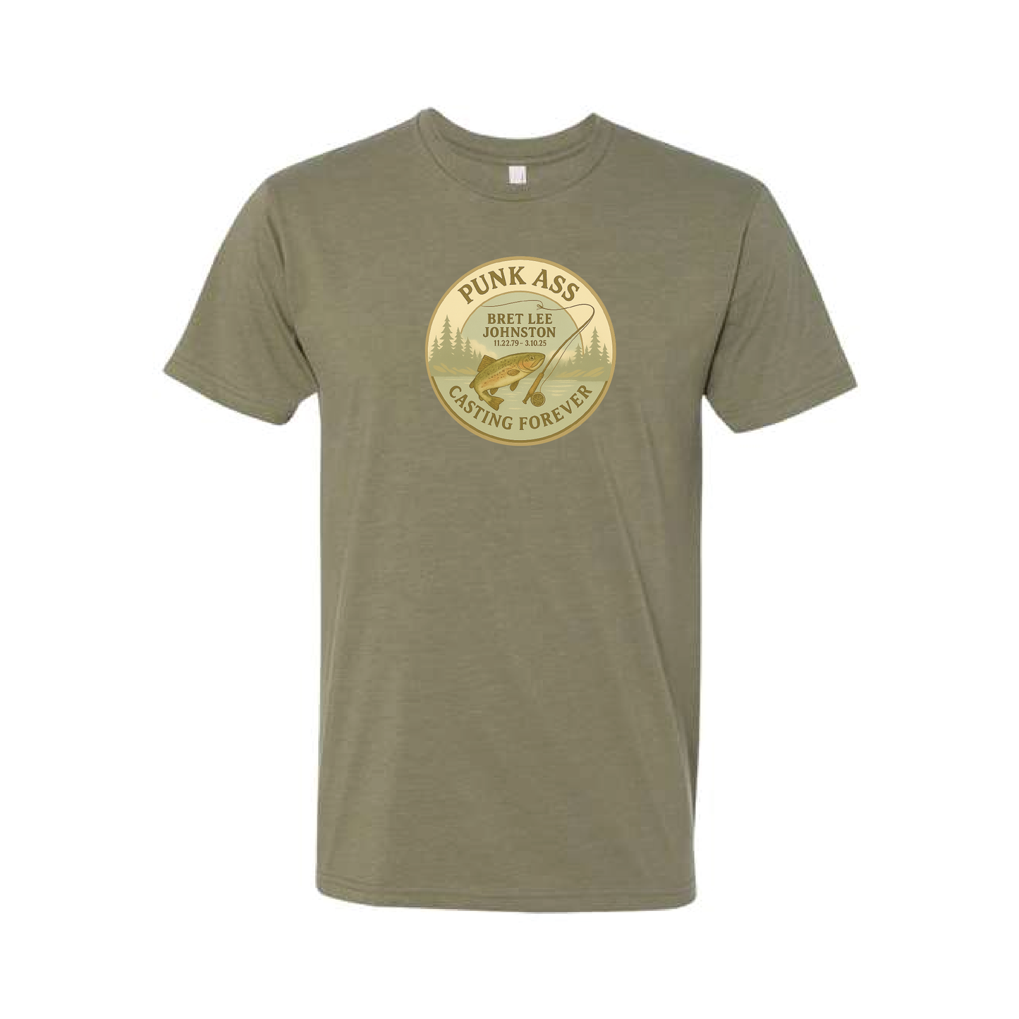 TEES - Casting Forever Badge (Light)
