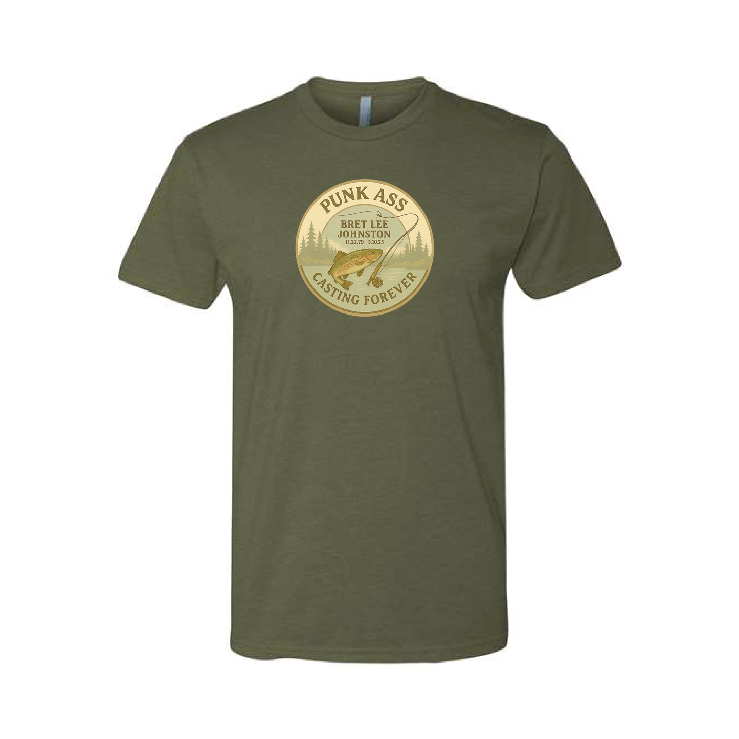 TEES - Casting Forever Badge (Light)