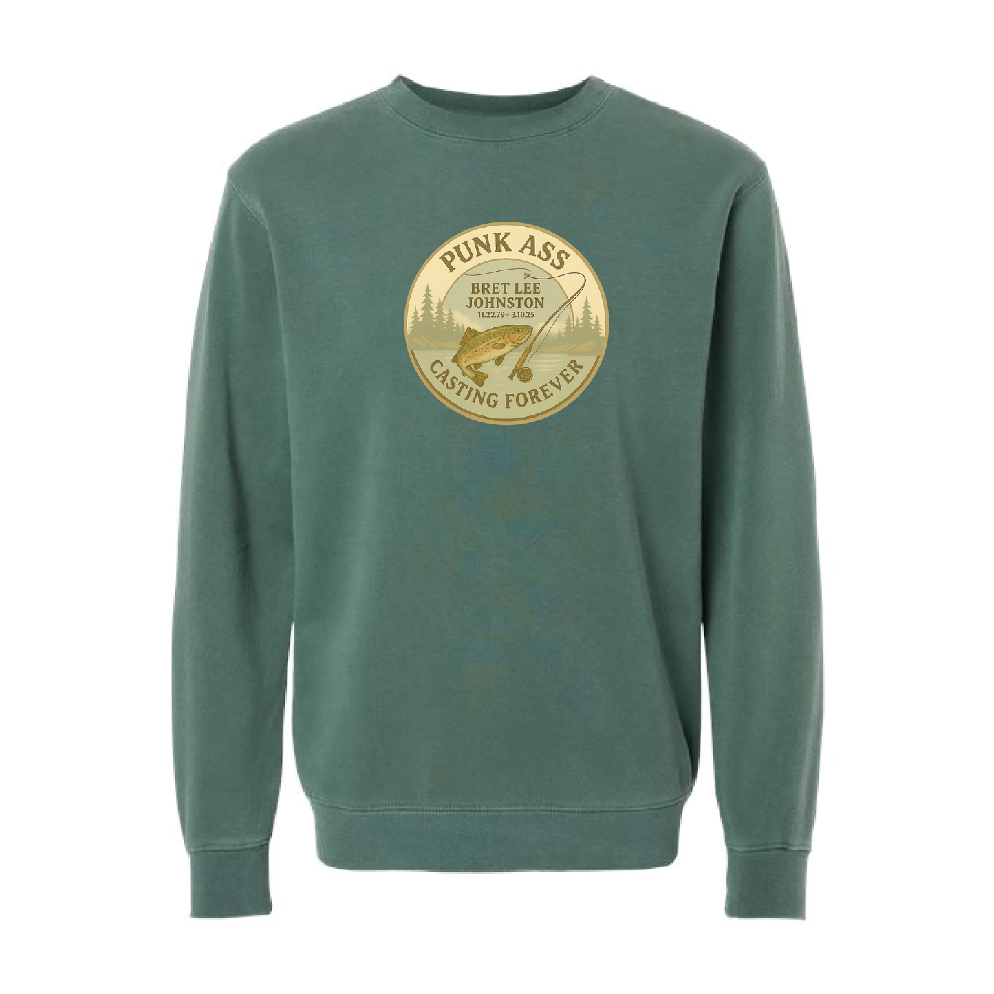 CREWNECKS - Casting Forever Badge (Light)