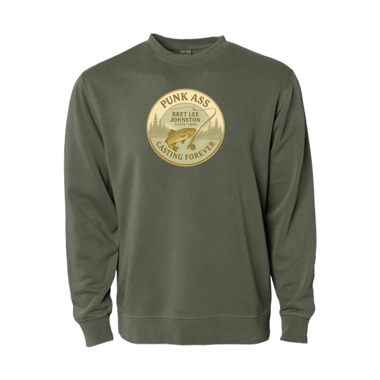 CREWNECKS - Casting Forever Badge (Light)