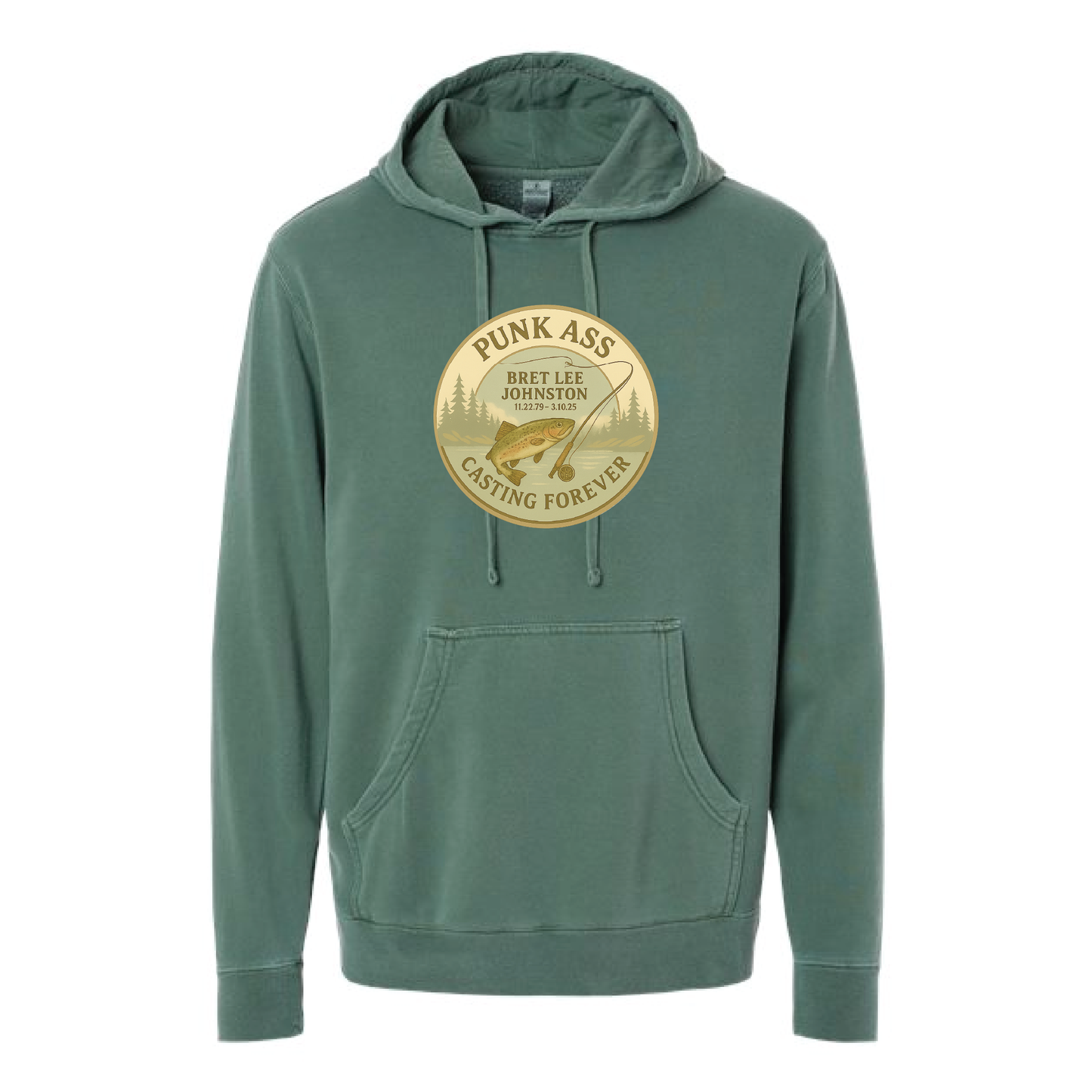 HOODIES - Casting Forever Badge (Light)
