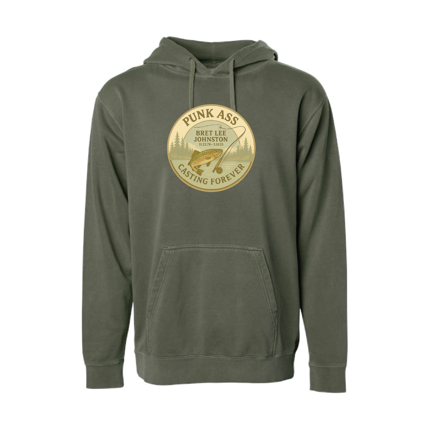 HOODIES - Casting Forever Badge (Light)