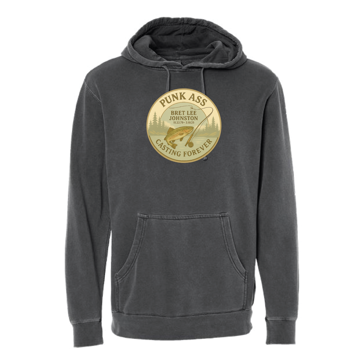 HOODIES - Casting Forever Badge (Light)