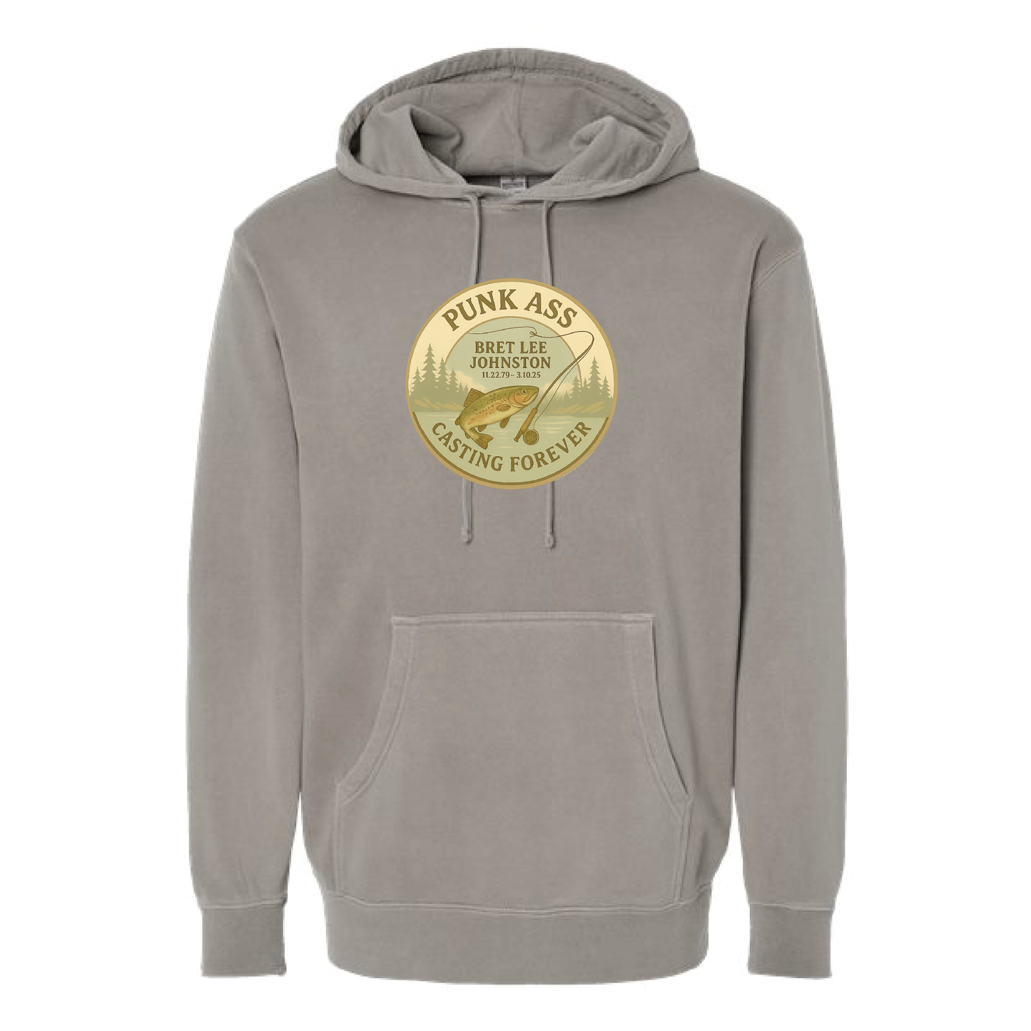 HOODIES - Casting Forever Badge (Light)