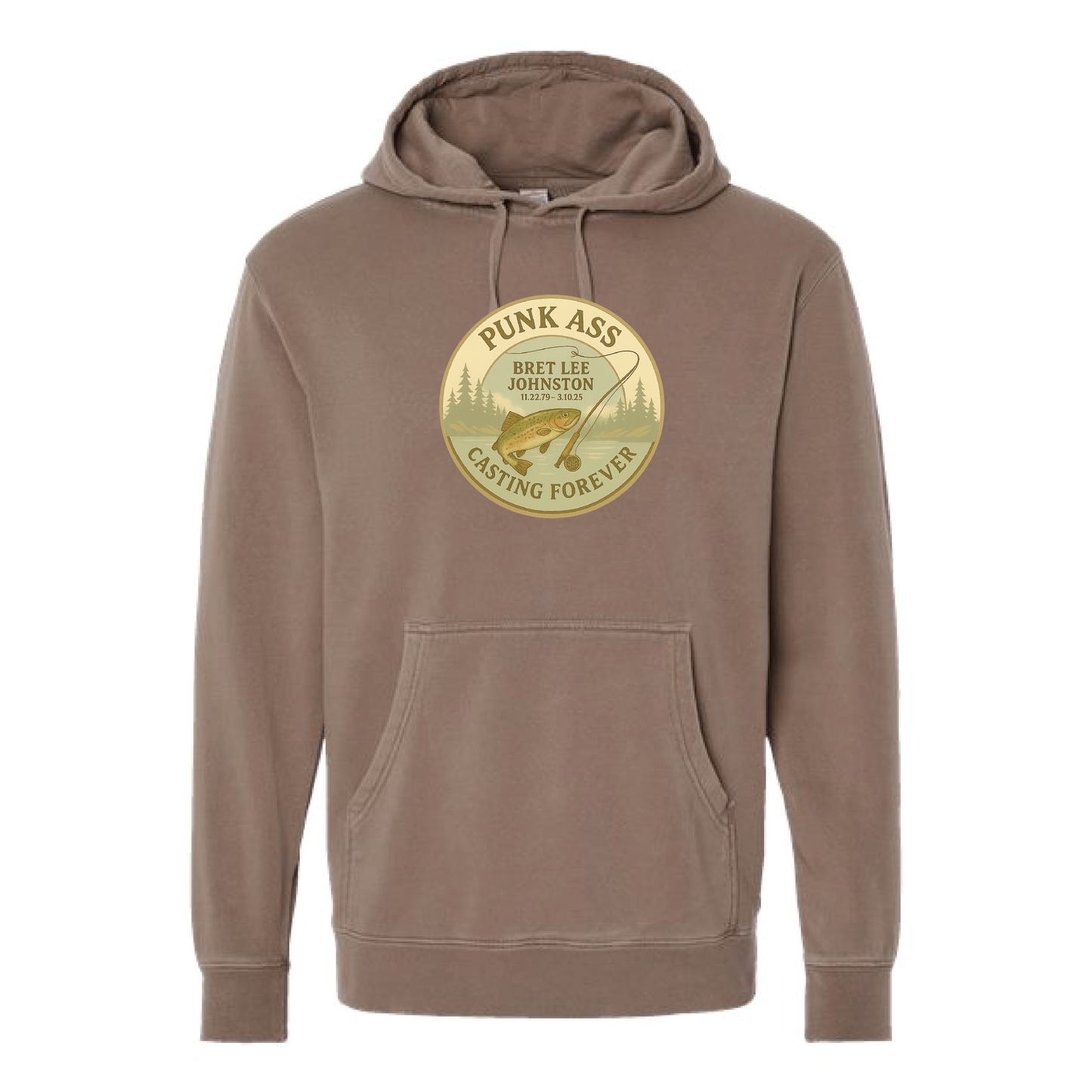 HOODIES - Casting Forever Badge (Light)