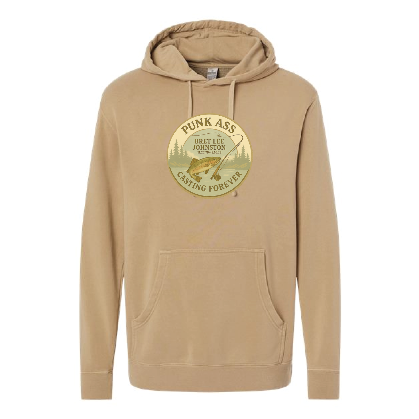 HOODIES - Casting Forever Badge (Light)