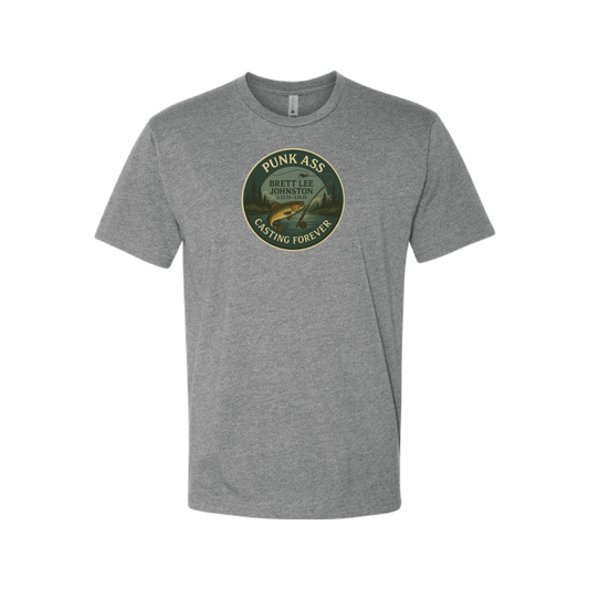 TEES - Casting Forever Badge (Dark)